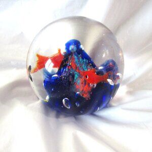 Marano Glass Paperweight.